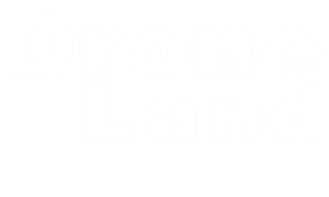 Droneland Verhuur Logo Langwerpig